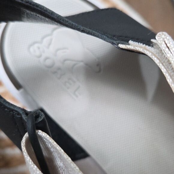 Sorel Womens Shoes Kinetic Impact Leather hook and loop Sandals 8.5 Fawn - Picture 8 of 9